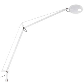 Demetra biały - Artemide - lampa biurkowa z czujnikiem klipsem