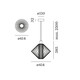 Wiro Diamond 1.0 miedź - Wever & Ducré - lampa wisząca - 2291E0P0 - tanio - promocja - sklep Wever & Ducre 2291E0P0 online