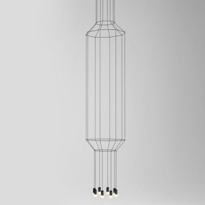Wireflow 303 czarny - Vibia - lampa wisząca - 030304/1A - tanio - promocja - sklep