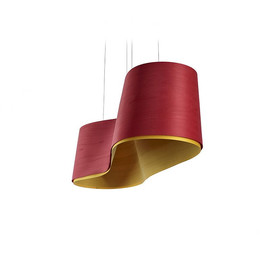 New Wave Cherry UC materiał hout + fineer - Luzifer LZF - lampa wisząca