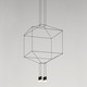 Wireflow 0310 czarny - Vibia - lampa wisząca - 031004/1A - tanio - promocja - sklep Vibia 031004/1A online