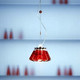 Campari light 300 czerwony - Ingo Maurer - lampa wisząca - 1360000 - tanio - promocja - sklep Ingo Maurer 1360000 online