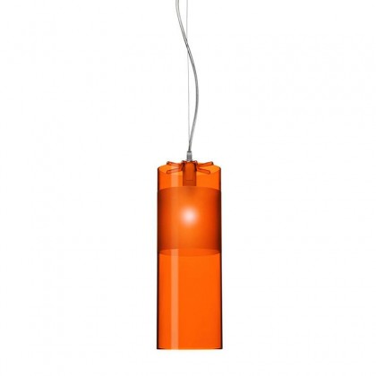 Easy pomarańczowy - Kartell - lampa wisząca - 09010 - tanio - promocja - sklep