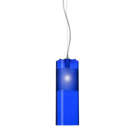 Easy niebieski - Kartell - lampa wisząca