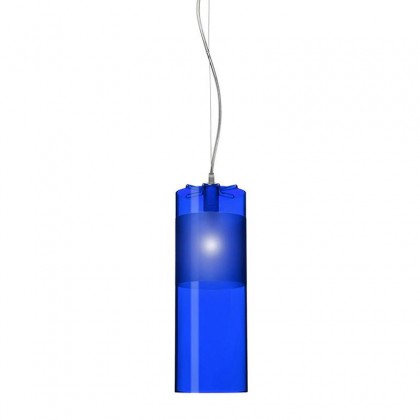 Easy niebieski - Kartell - lampa wisząca - 09010 - tanio - promocja - sklep
