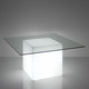 Square - Slide - stolik podświetlany - SD SQR075A - tanio - promocja - sklep Slide SD SQR075A online