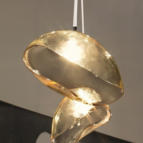 Piekna nowoczesna lampa włoska do salonu Vistosi Ninfea